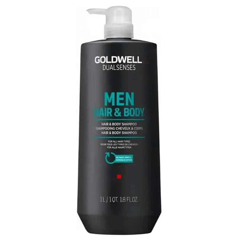 Goldwell Men Hair & Body Shampoo 1000 ml Trygg betalning