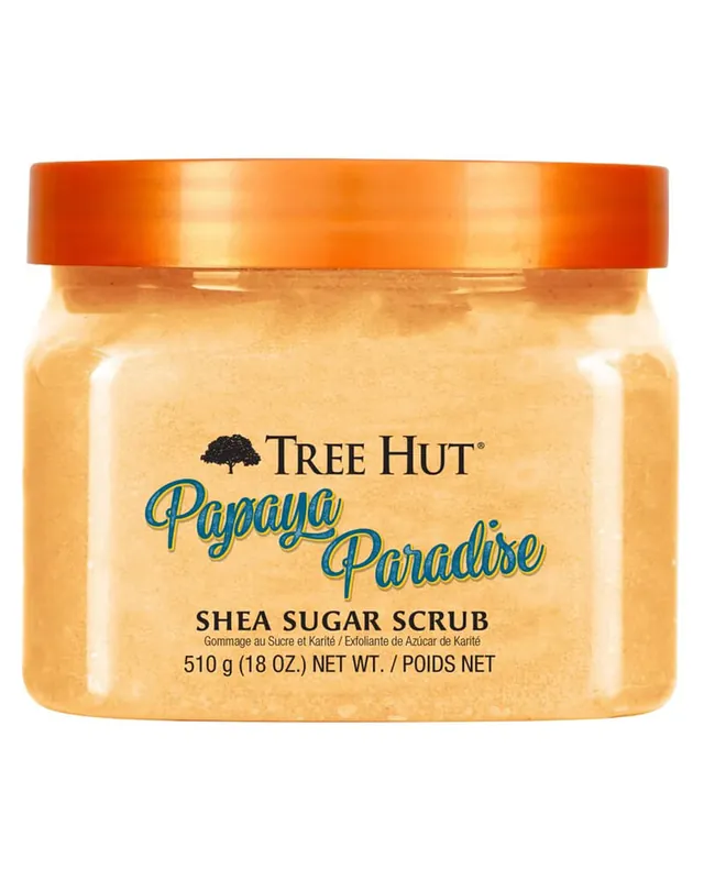 Säker betalning Tree Hut Papaya Paradise Shea Sugar Scrub 510 g