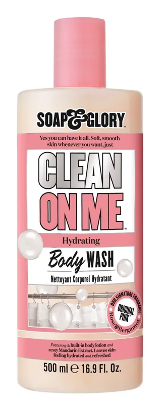 Soap & Glory Clean On Me Body Wash 500 g Erbjudande