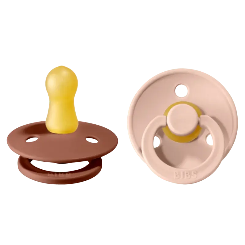 BIBS napp Colour 2-pack 0-6 mån, woodchuck/blush Rabatter