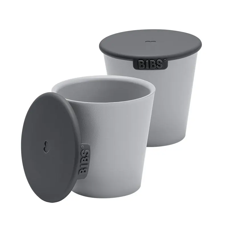 Erbjudandepris BIBS mugg/snack mugg 2-pack, cloud