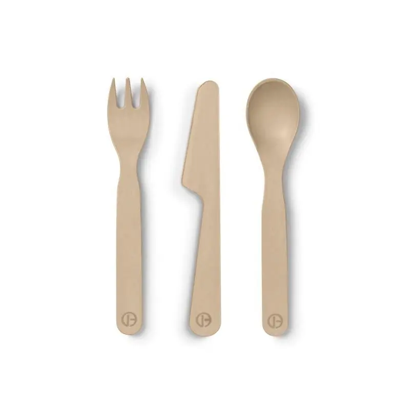 Nedsatt pris Elodie Details bestick 3 delar, pure khaki